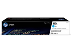 Tóner HP LaserJet 117A Ciano
