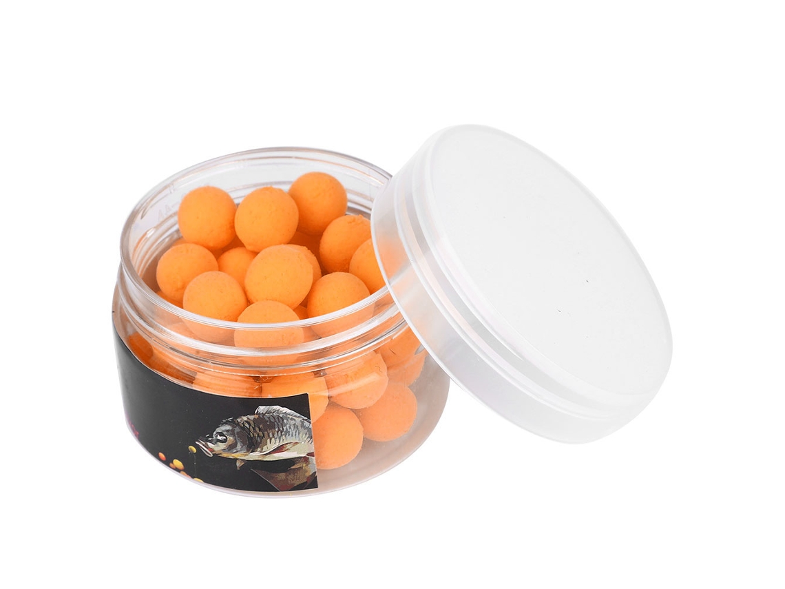 Señuelo Flotante De Cebo Artificial, Cuentas De Pesca Hidrosolubles Pva, Naranja, 10mm