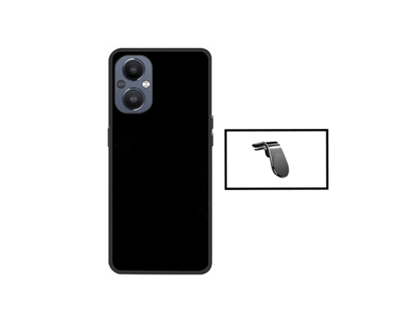 Funda Carro Proteção Traseira para Oppo Oppo Reno Reno7 Lite GIFT4ME Silicona Negro