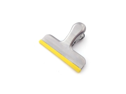 2026da-porta Bolsas De Chips De 10 Piezas Con Silicona Sin Bordes Afilados Sellado Hermético Acero Inoxidable Amarillo 3 Pulgadas