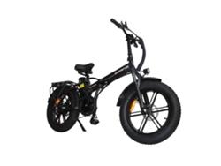 Bicicleta Eléctrica Baolujie Dz2002 Con Neumáticos Anchos Para Adultos, Batería Extraíble De 48 V Y 16 Ah.