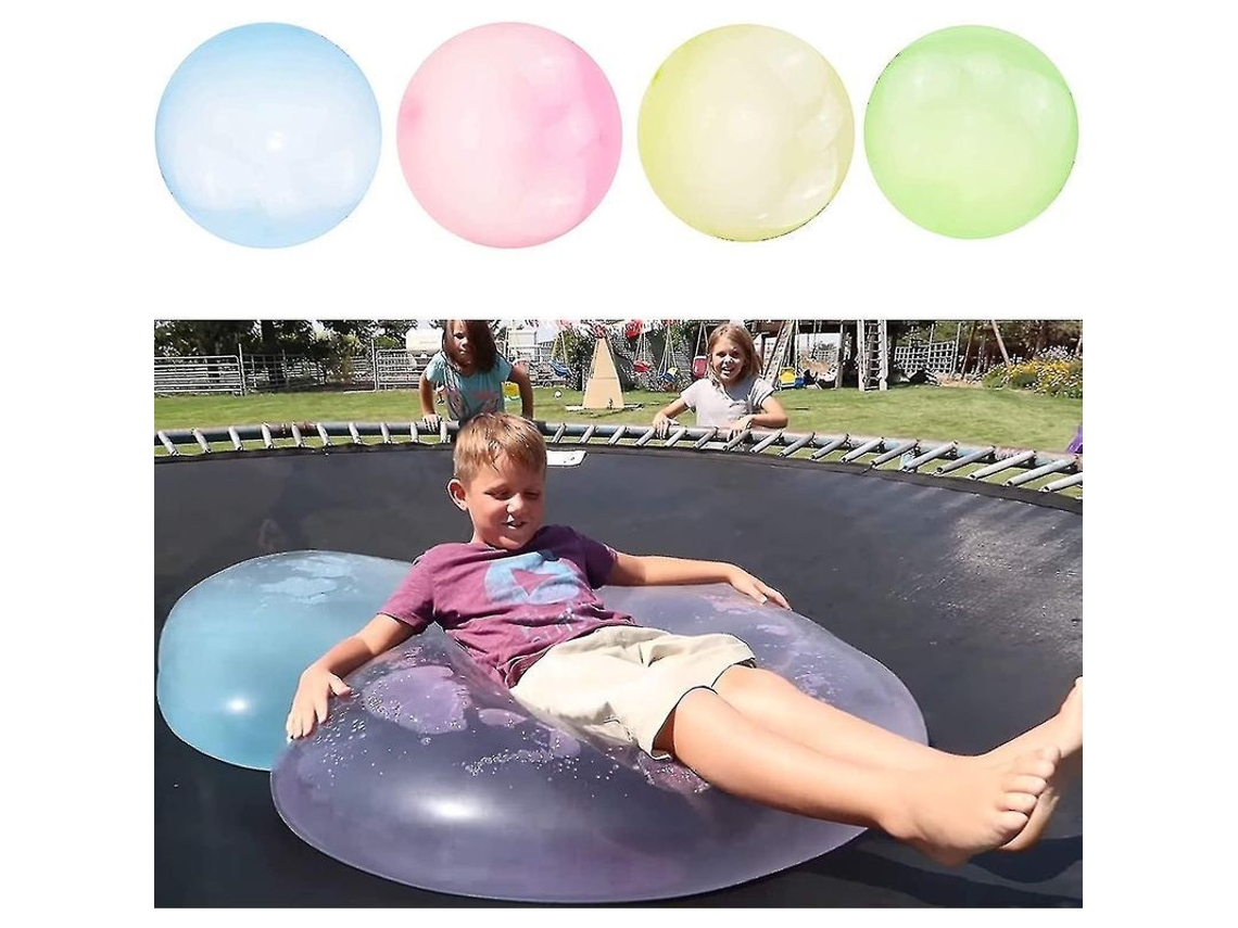 Pelota Gigante Inflable De Burbujas Para Niños, Pelota De Playa, Goma Acuática, Azul, Para Jugar Al Aire Libre.