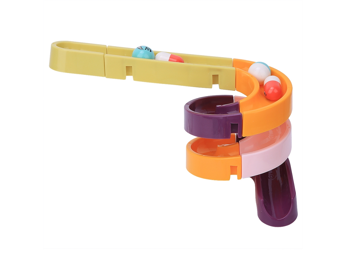 24pcs Juguete De Baño Para Bebé Con Pista Deslizante Ensamblable Educativo Baño