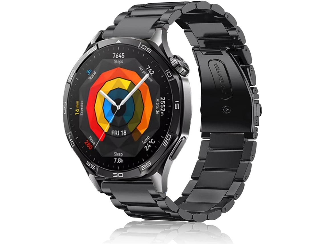 Correa Metálica 46 Mm Fácil De Ajustar, Cómoda De Llevar, Alta Calidad, Ecológico