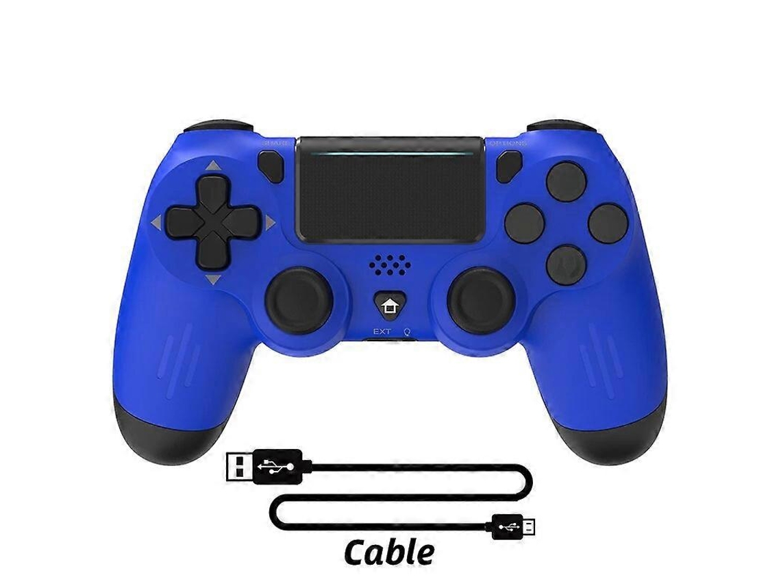 Controlador Inalámbrico Data Frog Para Gamepad Ps4 Con Altavoz De Vibración Y Joystick De Conector Para Auriculares Estéreo Para Pc/ps4 Slim/pro