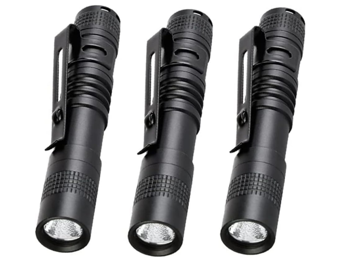 Linterna ultraplana Yunzii de 900 lúmenes (juego de 3) SDT240221 10zzy negra