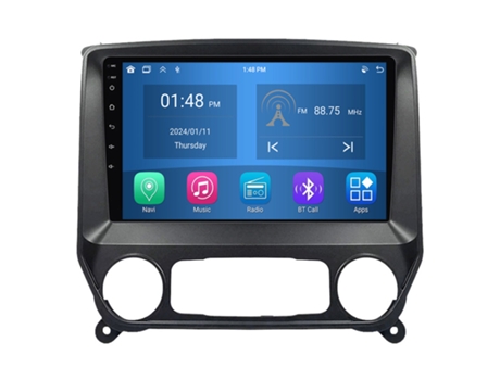 Autoradio 4GB RAM64GB ROM ROVERONE para Chevrolet Colorado 2014 - 2018 CarPlay Android Coche Radio Bluetooth Navegación