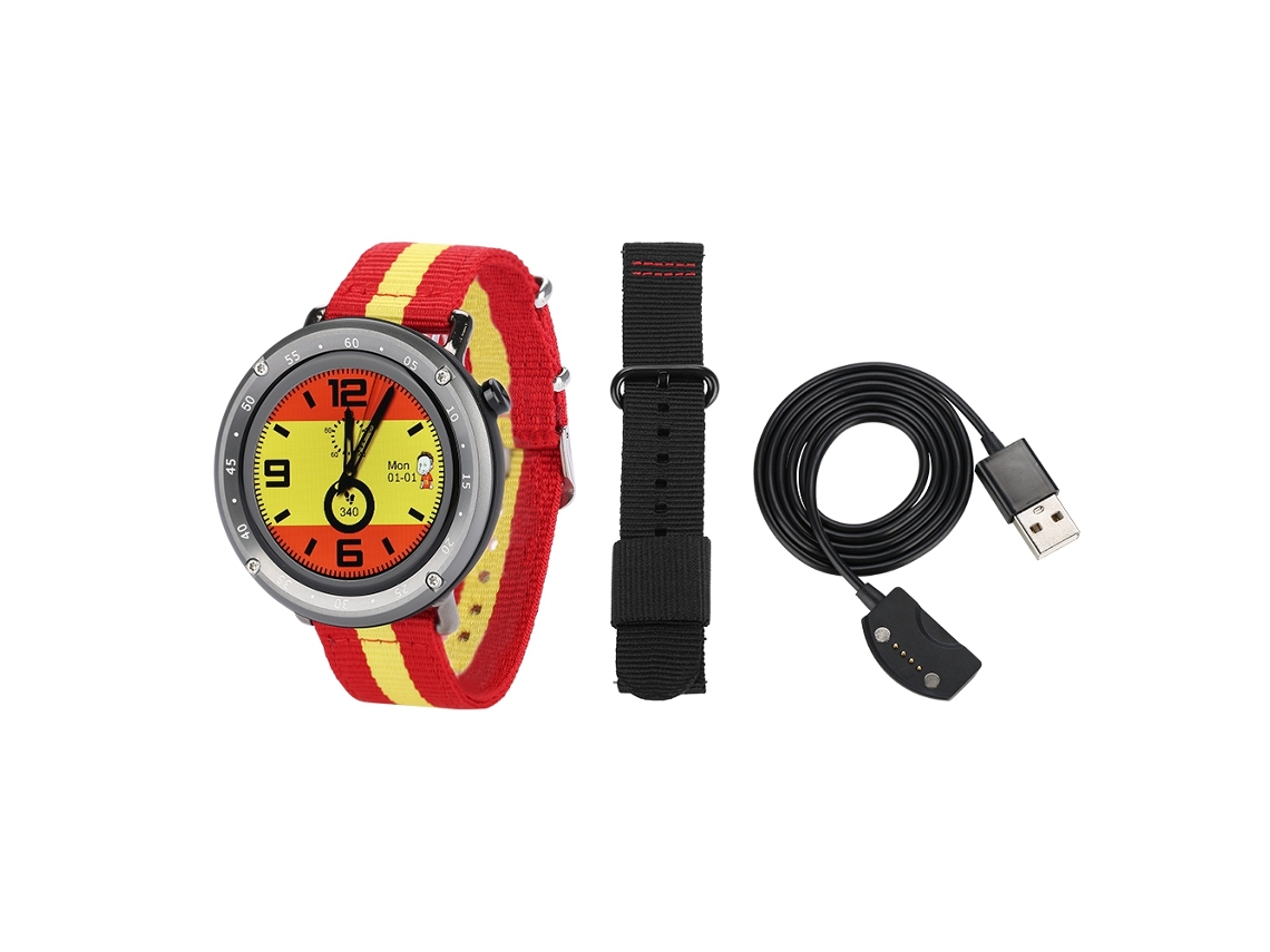 Reloj inteligente Bluetooth con monitor de frecuencia cardíaca deportiva