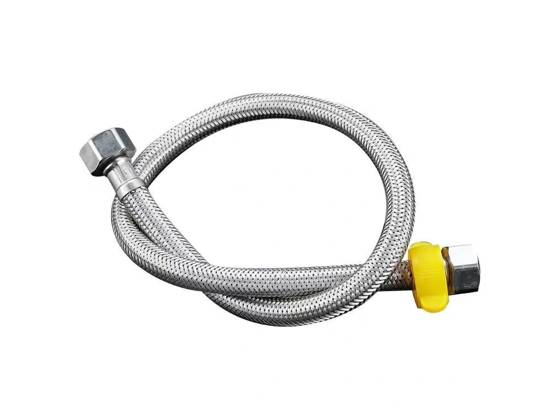 Manguera De Entrada De Agua Fría Y Caliente De Acero Inoxidable De 60 Cm Para Calentador De Agua, Lavadora E Inodoro.