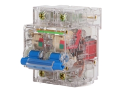 2026 Velora-Disjuntor Transparente 2p 400v 63a Sensibilidade Alta Air Switch Para Sistemas AC