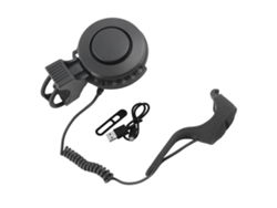 Bocina De Bicicleta Recargable Por Usb Ultra Potente Con Alarma, Resistente Al Agua Para Ciclismo.