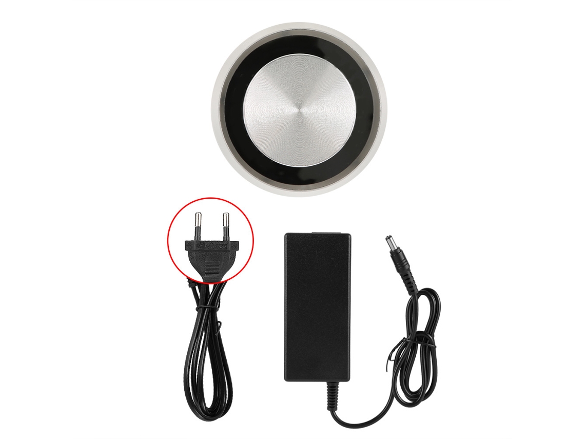 Fuente de alimentación para máquina de tatuaje con luz de colores (100-240 V) para máquinas de bobina rotativa