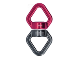 Swing Spinner, Dispositivo De Seguridad Universal Con Forma De Figura 8 Que Gira 360 Grados Para Columpios Al Aire Libre, Color Negro Y Rojo.