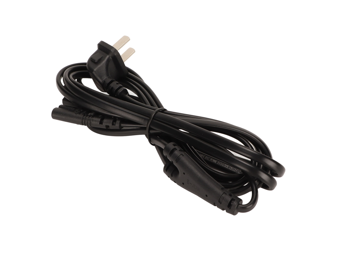 Cable De Alimentación (extensión De Adaptador Con Doble Salida Iec320 C7) Cable De Extensión De Adaptador 1-15p A Doble Iec320 C7
