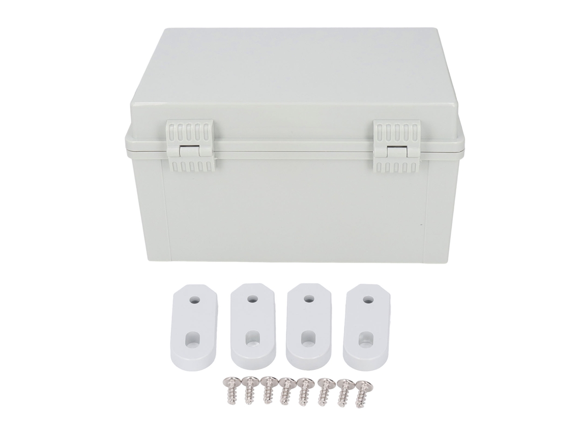 Caja De Conexiones Eléctricas Con Tapa Abatible, Resistente Al Agua Ip67, Para Proyectos Eléctricos En Exteriores.