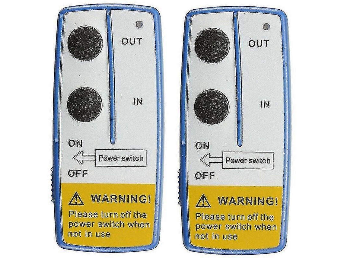Kit de control remoto de cabrestante inalámbrico de 12 V y 15 m para Jeep, ATV, SUV y juguetes