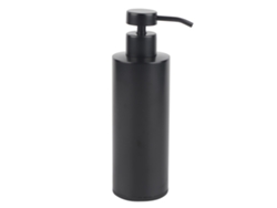 Dispensador De Jabón Manual, Acero Inoxidable 304, Negro, 200 Ml, Cocina, Baño