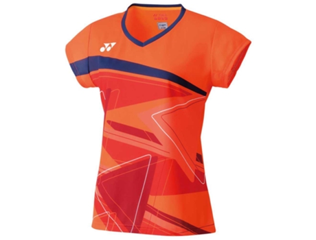 Camiseta de Mujer YONEX Crew Neck Tenis Rojo (S)
