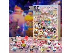 Caja Sorpresa De Adviento De Navidad Sanrio 2025, 24 Piezas, Regalo Sorpresa De Navidad