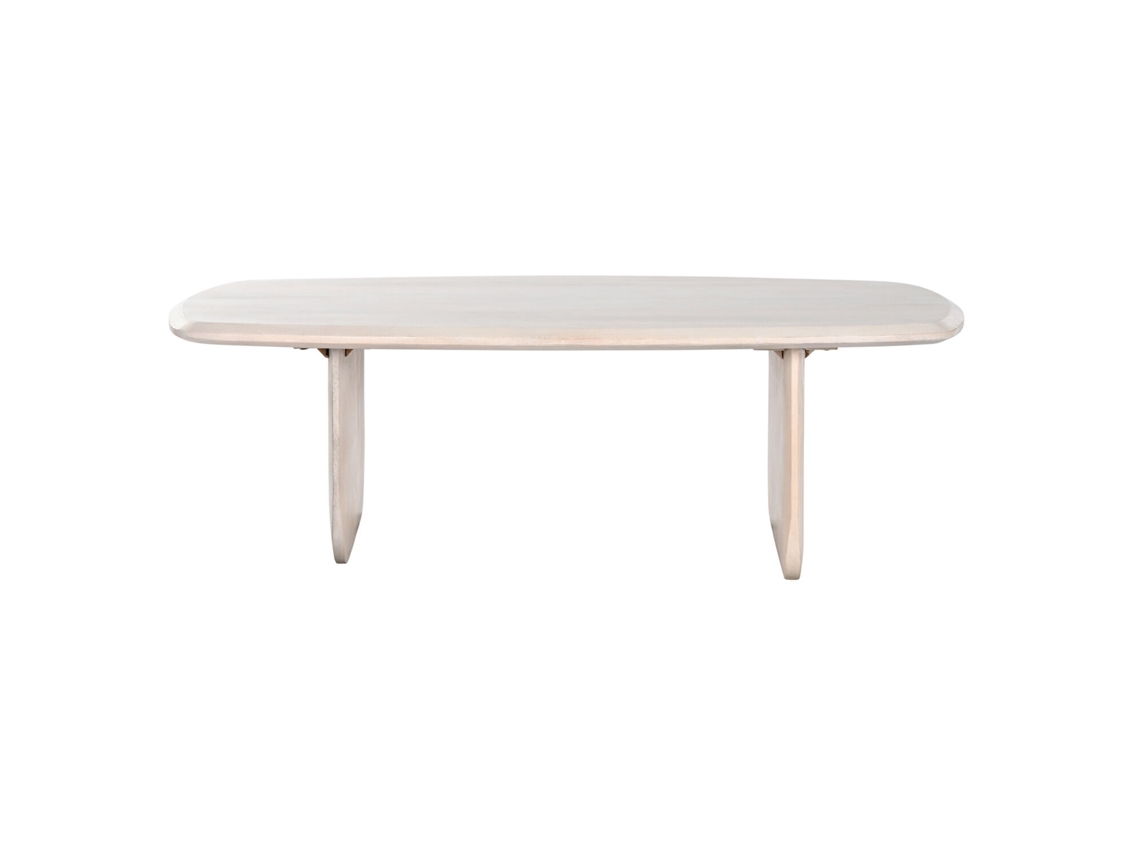 Mesa Centro Mango Blanco 137x76x45cm