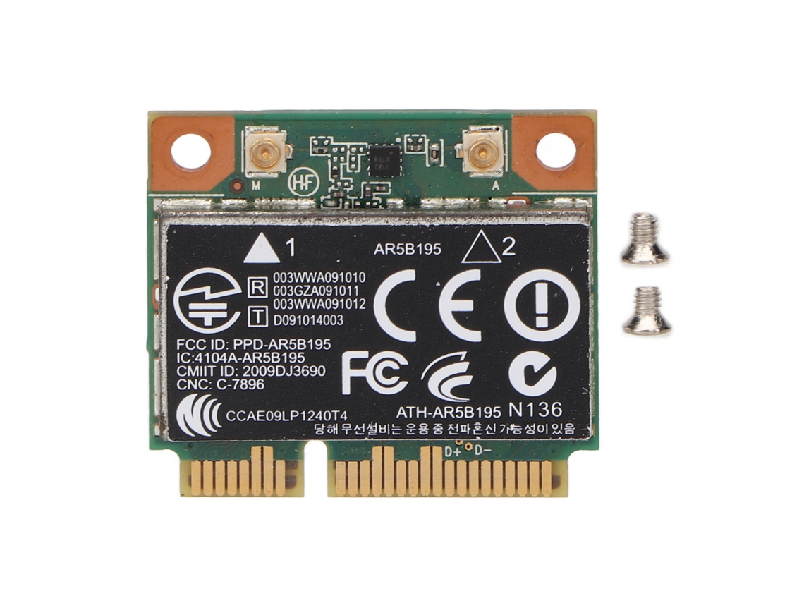 Adaptador de red inalámbrico BT4.0 de 300 m, tarjeta de red Mini PCIe YHL para HP CQ43, CQ58, DV4, DV6, DV7, G4, G6, G7