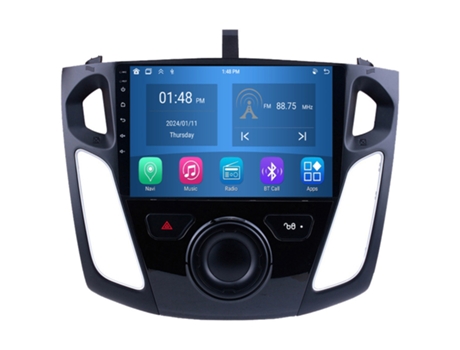 Autoradio 4GB RAM64GB ROM ROVERONE para Ford Focus 3 Mk 3 2011 - 2019 CarPlay Android Coche Radio Bluetooth Navegación