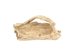 Maceta De Resina Falsa Madera Driftwood Artificial Para Suculentas, Mesa De Café, Escritorio O Repisa