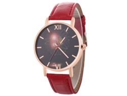 Reloj De Pulsera Analógico De Aleación Con Esfera Redonda, Movimiento De Cuarzo De Moda Para Mujeres Y Hombres.