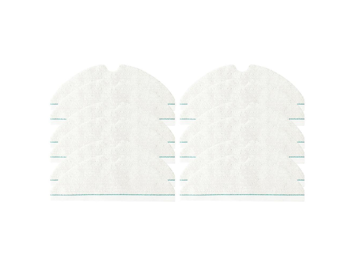 12 paños de fregona desechables para Xiaomi Roborock T8/Q7 Max