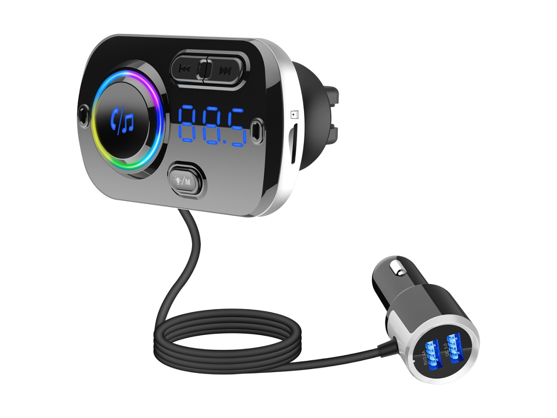 Car Bluetooth Mp3 Hands-Free Player Fm Radio Adapter Bluetooth Transmitter Ft1007