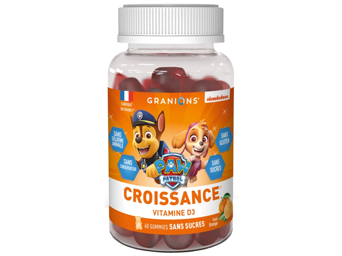 GRANIONS Kid Pat'Patrouille Crecimiento 60 Gominolas