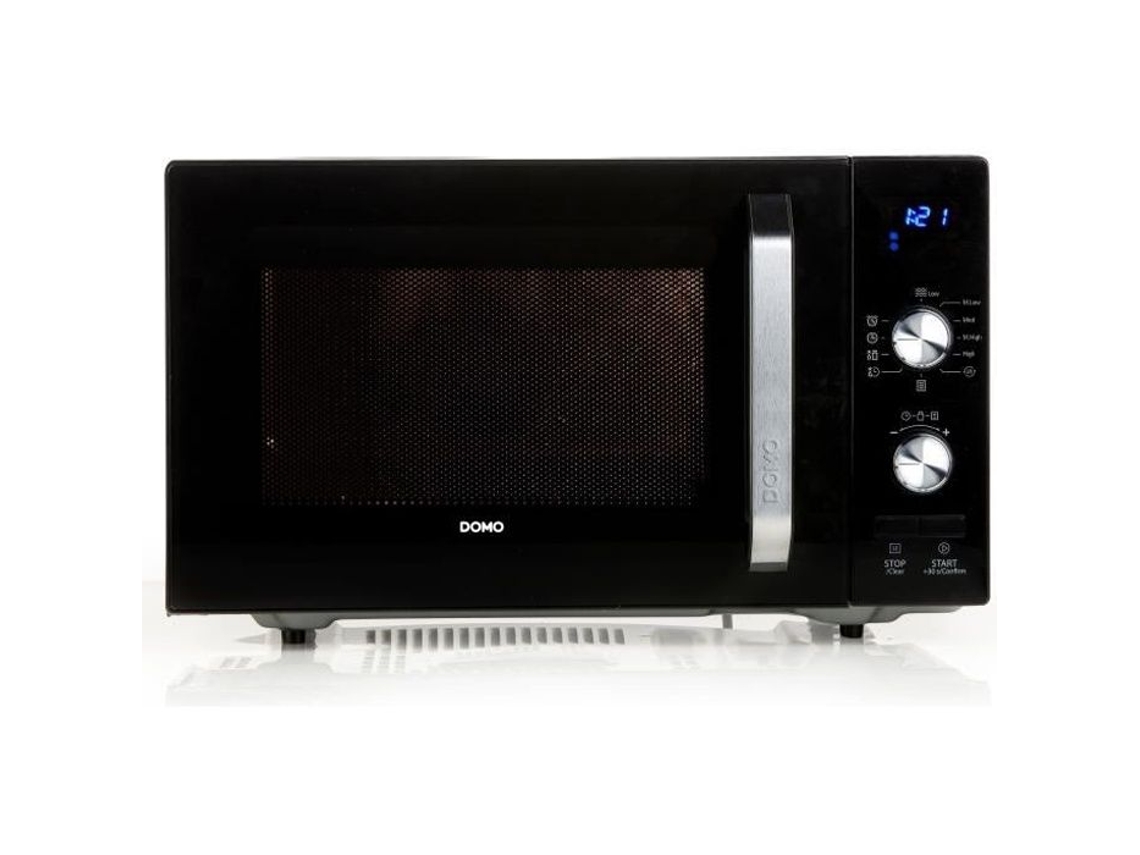 DOMO Do2924 Horno Microondas 23L 800W Bandeja 27cm Temporizador Hasta 95 Minutos
