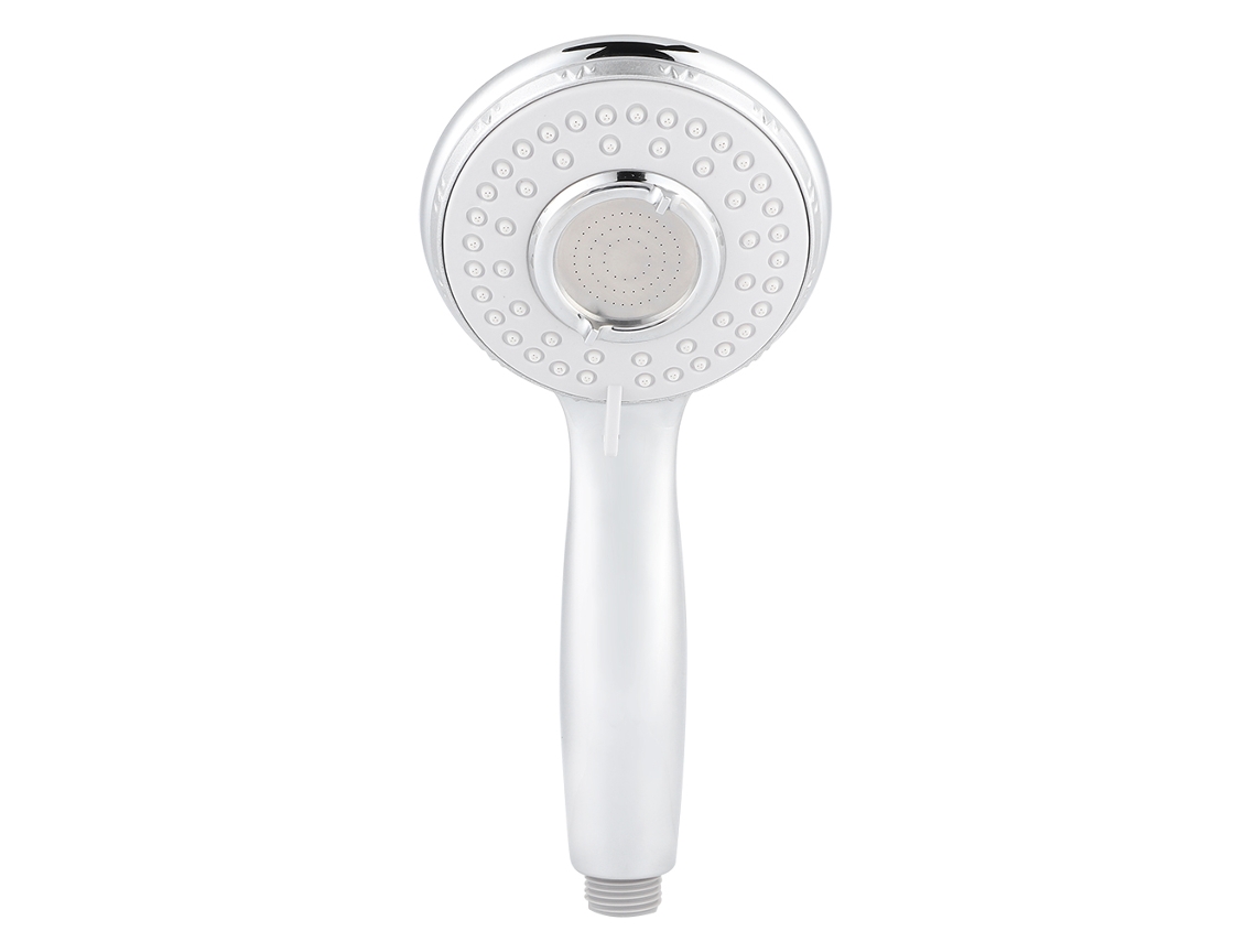 Ducha de mano con 3 modos de rociado, sin interruptor, para baño, ABS + acero inoxidable 304