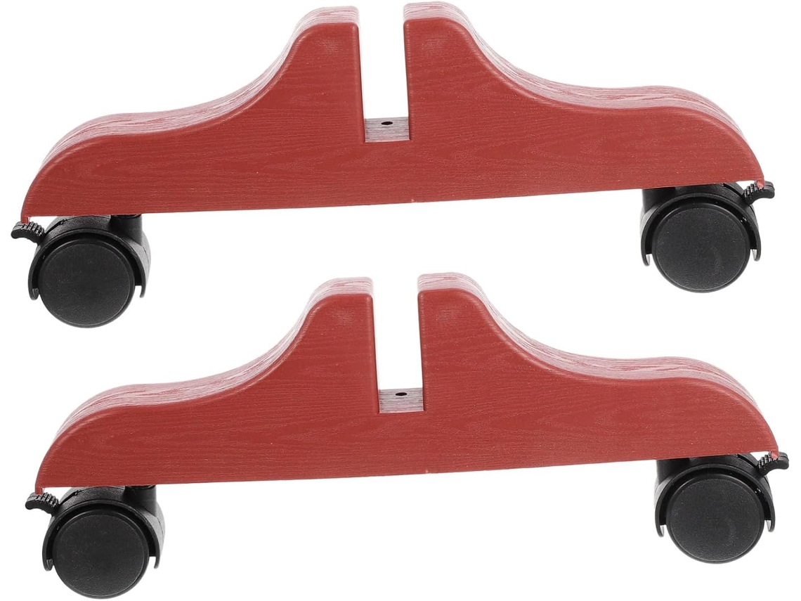 Ruedas Soporte 2piezas Base Separador Grueso Pantalla