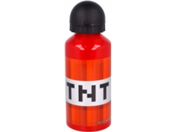 Botella MINECRAFT Rojo (400 ml)