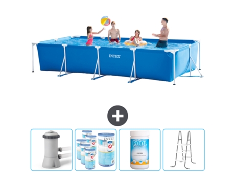 Piscina Tubular INTEX 28274GN-CB96 (7127 L - 220x84cm)