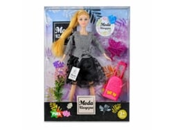 Boneca Fashionista - Viajante Mile Star Qj070b Multicores