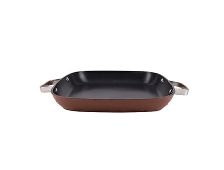 Sartén Asadora SAN IGNACIO Agros (Negro - Aluminio - Aluminio Forjado - Ø 28 cm)