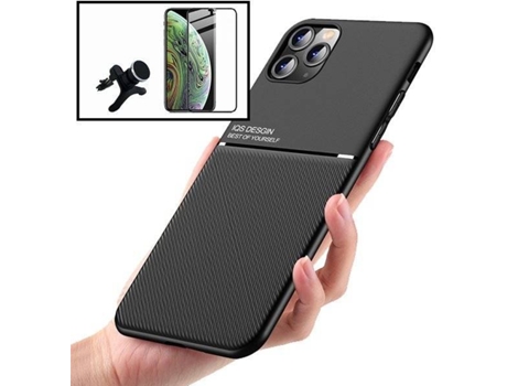 Carcasa + Soporte iphone 13 Mini PHONECARE Magnetic Lux Negro 87844