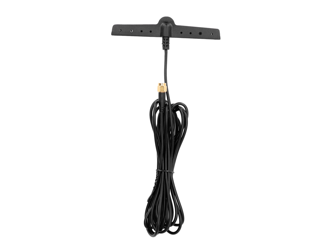 Antena de parche exterior impermeable de ABS y cobre para coche con soporte adhesivo.