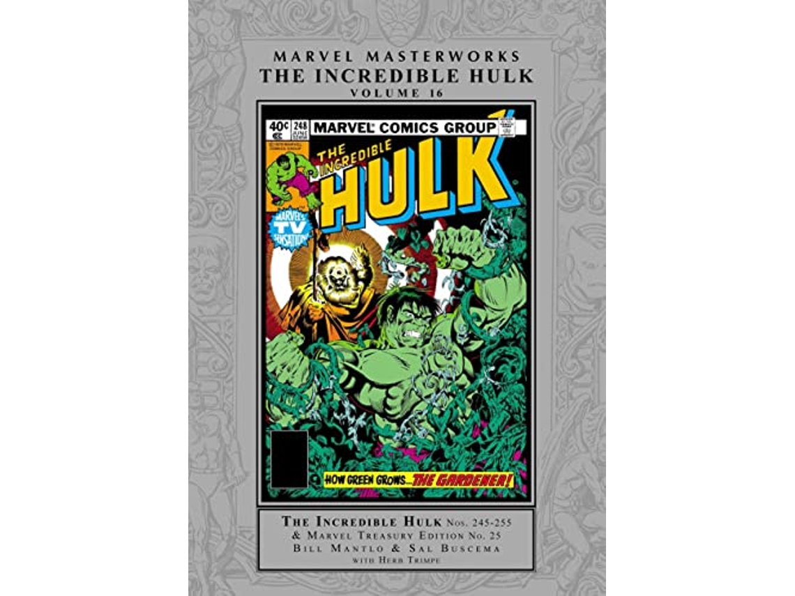 Libro Marvel Masterworks The Incredible Hulk Vol. 16 de Bill Mantlo (Inglés - Tapa Dura)