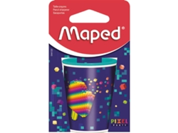Sacapuntas Doble con Depósito de Lata Pixel Party MAPED