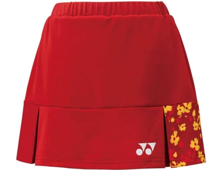 Falda para Mujer YONEX Japan Rojo para Tenis (XS)