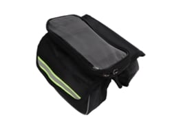 2026-bolsa Teléfono Bicicleta 600d Nylon Transparente Tpu Resistente A Impactos Para Teléfonos 4.8-5.7 Pulgadas Verde