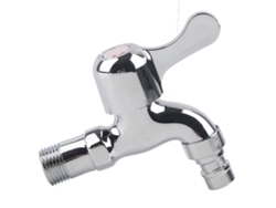 Grifo De Agua Fría Para Lavadora, Montado En La Pared, G1/2in, Para Baño Y Lavandería, Cobre.
