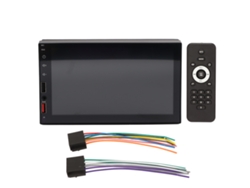 Reproductor estéreo para coche de 7 pulgadas, doble DIN, enlace de espejo, pantalla táctil multimedia, receptor de radio