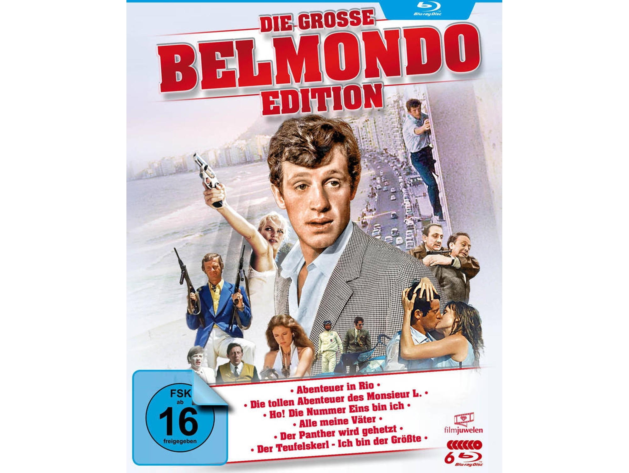 Blu-Ray Die grosse Belmondo-Edition (6 Blu-rays)