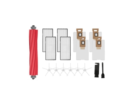 17pack panos de limpeza com filtro hepa escova lateral para xiaomi roborock s7