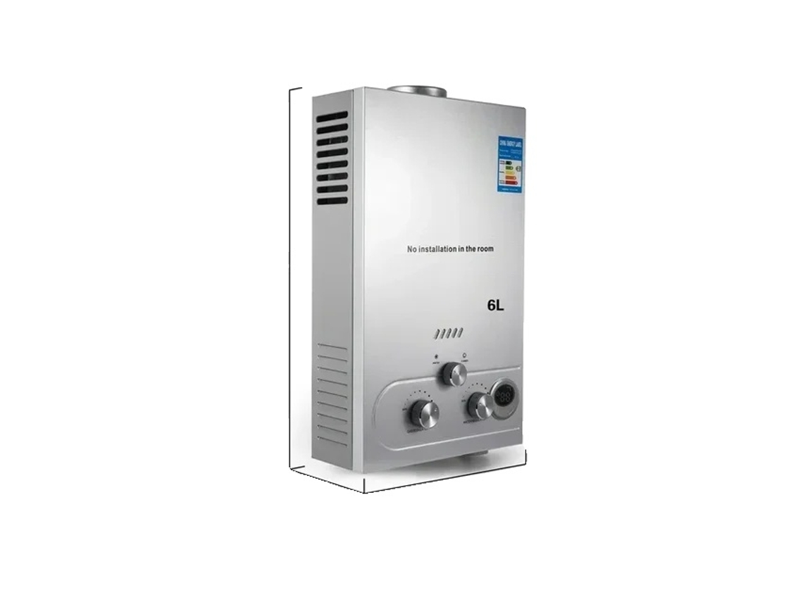Calentador de agua instantáneo portátil de 6 l OEM