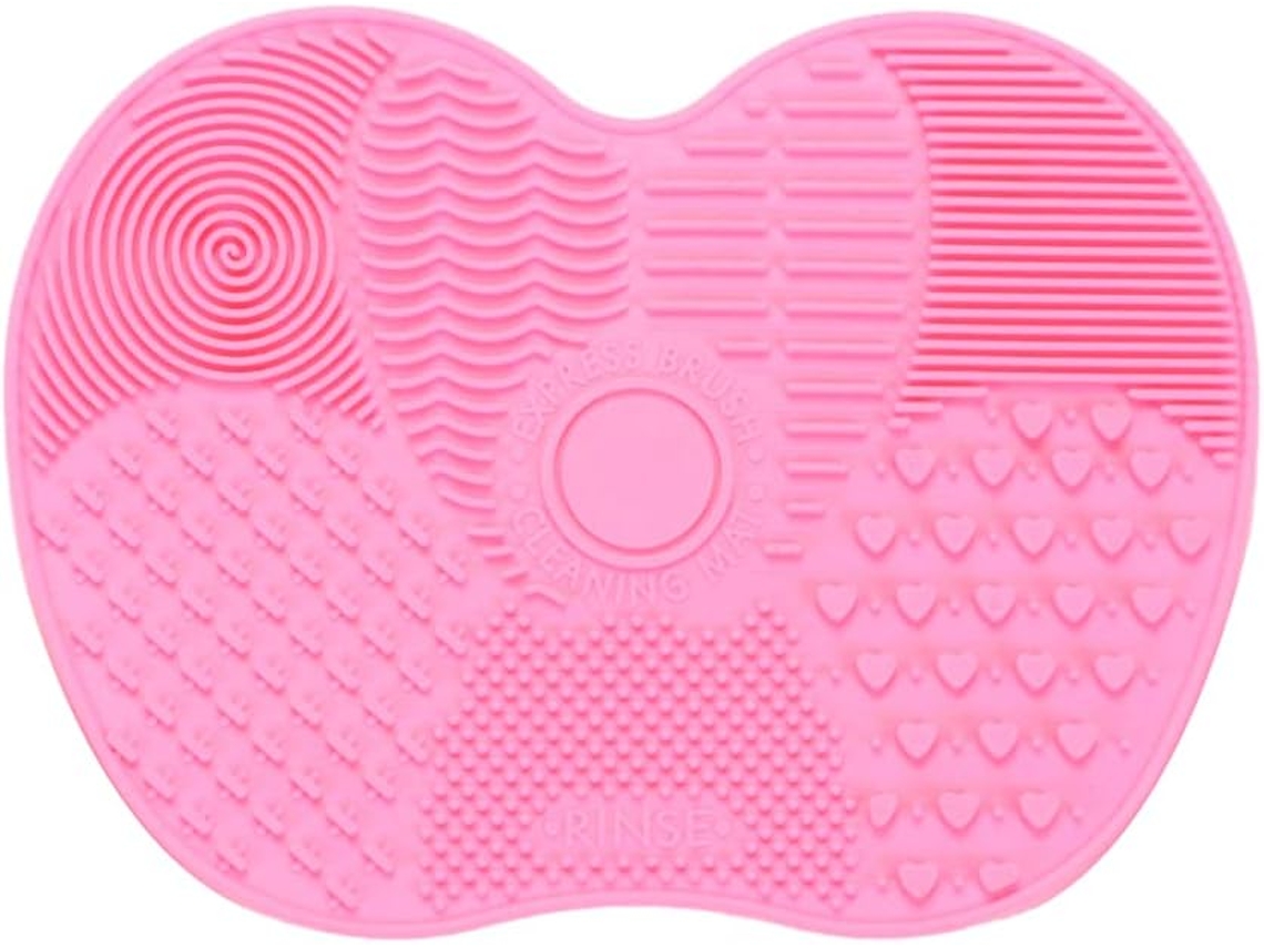 Limpieza De Alfombras Silicona Rosa Para Cepillos De Maquillaje